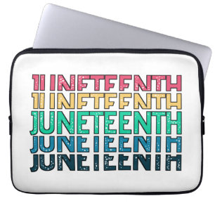 Funda Para Portátil 19 de junio, Libertad para los afroamericanos.