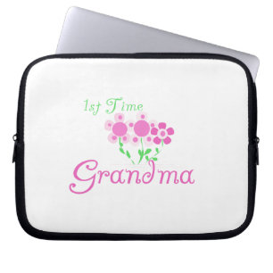 Funda Para Portátil 1.ª vez regalos de flores rosas para la abuela