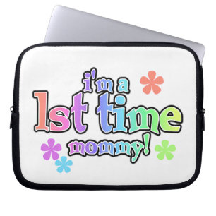 Funda Para Portátil 1.ᵉʳ Regalo de texto mami arcoiris