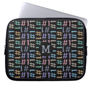 Funda Para Portátil "# 1" personalizado de patrones monopólicos mangas