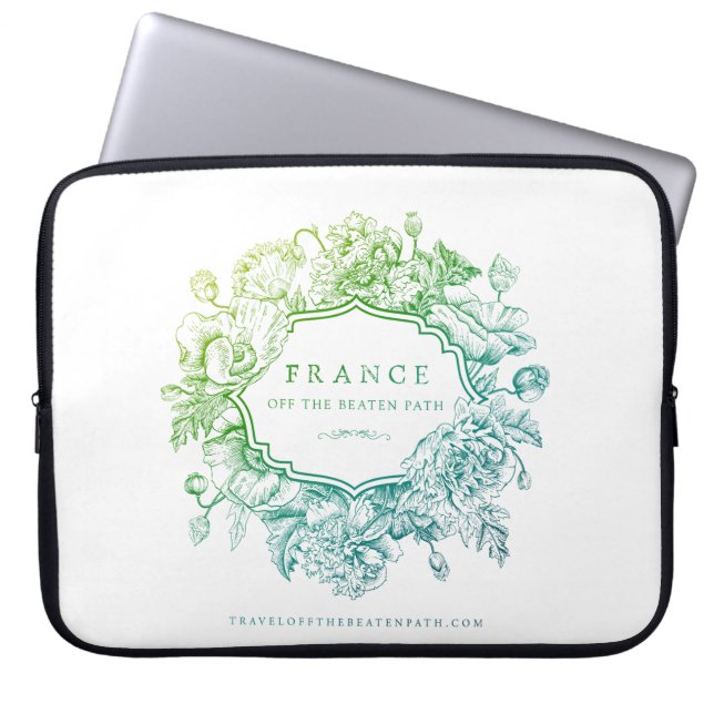 Funda Para Portátil 2026 blue/green laptop case (Frente)