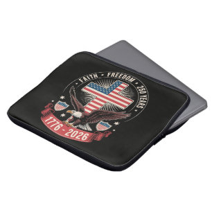 Funda Para Portátil 250º Aniversario USA Fe Libertad 4 de Julio