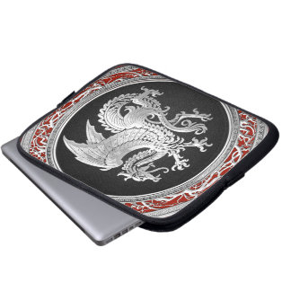 Funda Para Portátil [300] Dragón islandés, Landvttir [Silver]