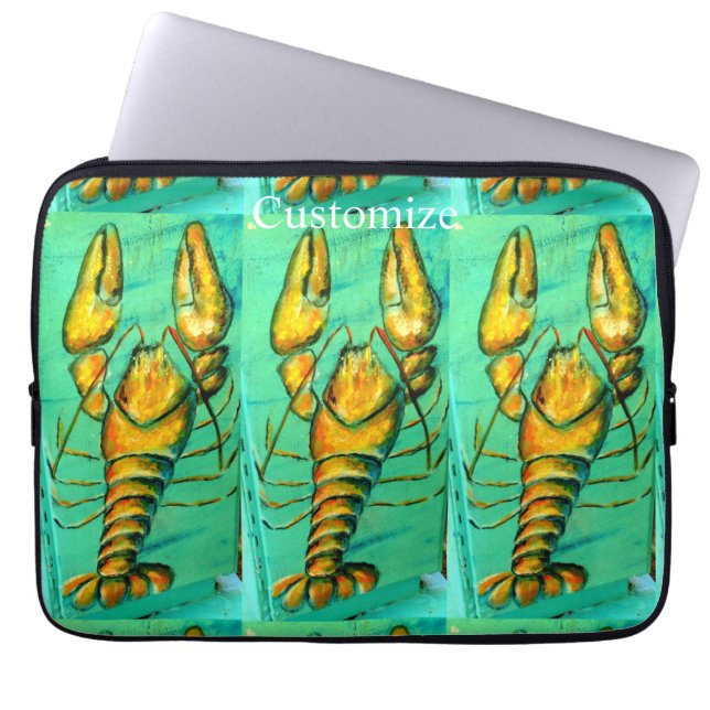 Funda Para Portátil 3 langostas Thunder_Cove (Frente)