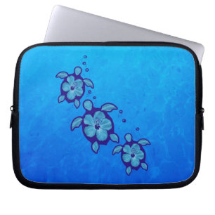 Funda Para Portátil 3 tortugas azules de Honu