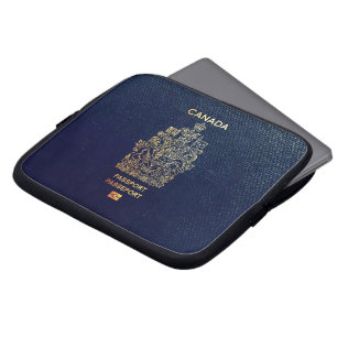 Funda Para Portátil [400] Cobertura de pasaporte canadiense