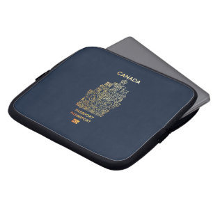 Funda Para Portátil [400] Cobertura de pasaporte canadiense
