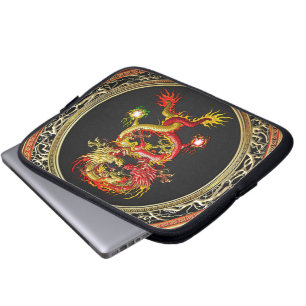Funda Para Portátil [400] Dragones rojos y amarillos