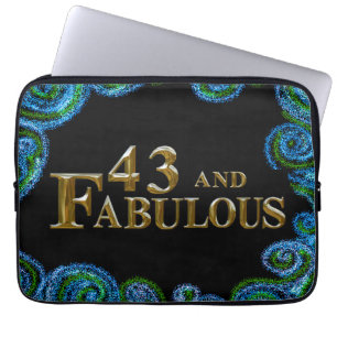 Funda Para Portátil 43 cumpleaños