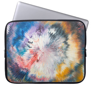 Funda Para Portátil 4.000 pintura al óleo. Colorida abstracción creati