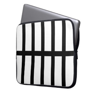 Funda Para Portátil 5 Líneas negras bifurcadas
