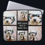 Funda Para Portátil 6 Collage de fotos - puede cambiar el color de fon<br><div class="desc">¡Usa tus fotos de Instagram cuadradas para obtener los mejores resultados! PARA CAMBIAR EL FONDO - haga clic en el área de diseño personalizar o avanzado, y elija un color en el selector de color. Añade tus fotos e instantáneas favoritas a esta tira de película para un divertido guardián de...</div>