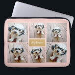 Funda Para Portátil 6 Nombre de Collage de fotos Minimalista - Puede e<br><div class="desc">¡Usa tus fotos de Instagram cuadradas para obtener los mejores resultados! PARA CAMBIAR EL FONDO - haga clic en el área de diseño personalizar o avanzado,  y elija un color en el selector de color. Una forma artística de mostrar tus mejores fotos para compartir fotos.</div>