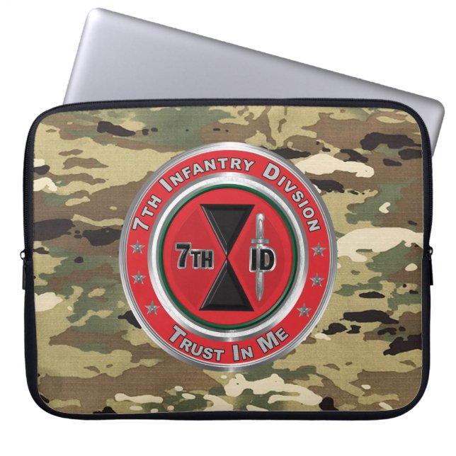 Funda Para Portátil 7.ª División de Infantería (Frente)