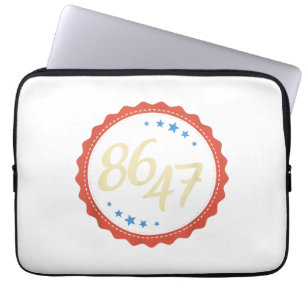 Funda Para Portátil 86 47 Anti Trump Gracioso