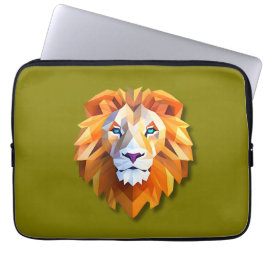 Funda Para Portátil A GEOMETRIC LION laptop sleeve