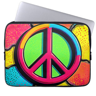 Funda Para Portátil Abraza la Paz Interior y la Alegría