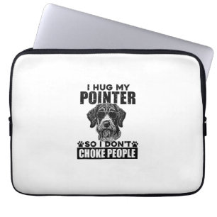 Funda Para Portátil Abrazo A Mi Puntero Para No Ahogar A La Gente Perr