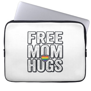 Funda Para Portátil Abrazos Gratis de Mamá Orgullo Corazón Diseño de C