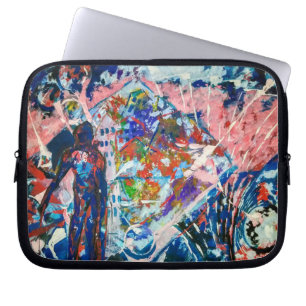 Funda Para Portátil abstracción, espacio, universo, aliens