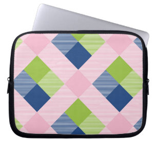 Funda Para Portátil Abstracción geométrica cuadrada 18