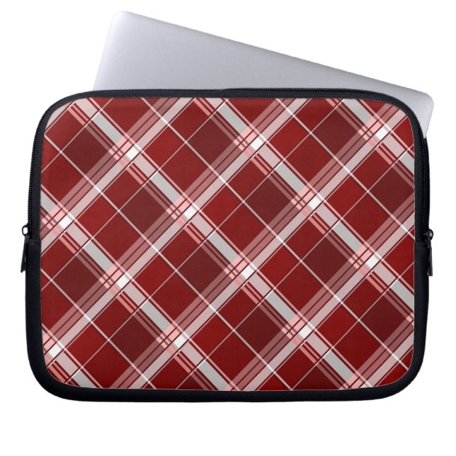 Funda Para Portátil Abstracción geométrica cuadrada 7 (Frente)