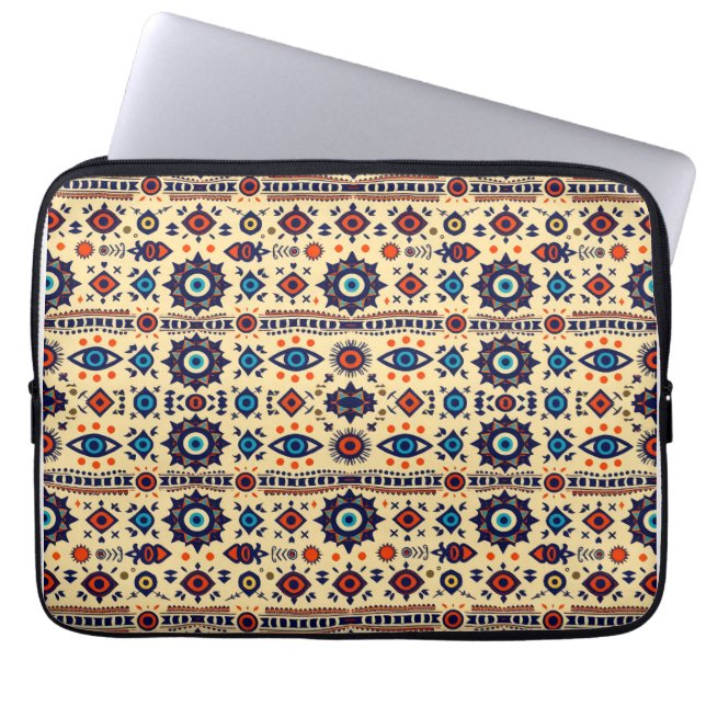 Funda Para Portátil Abstract All-Seeing Eye Magical Pattern  (Frente)