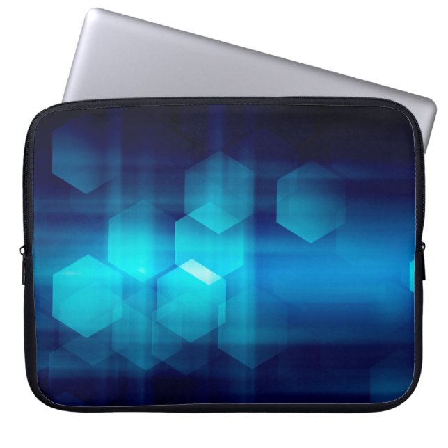 Funda Para Portátil abstract backgrounds, Abstract matrix like backgro (Frente)