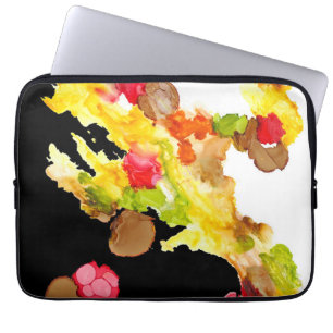 Funda Para Portátil "Abstract Bouquet" Mano impermeable para portátil