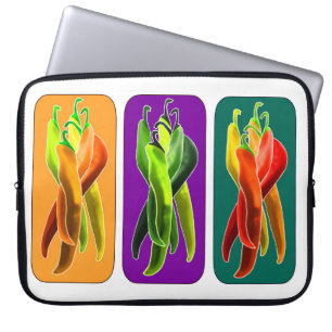 Funda para portátil Abstract Chiles