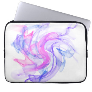 Funda Para Portátil Abstracta el humo en el agua