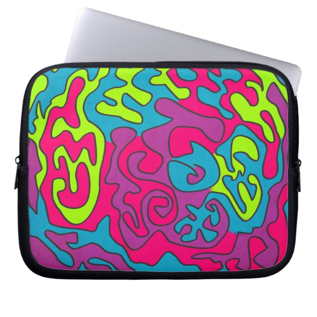 Funda Para Portátil abstracto (Frente)