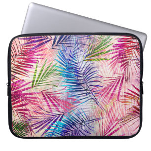 Funda Para Portátil Abstracto acuarela deja patrón de alamante