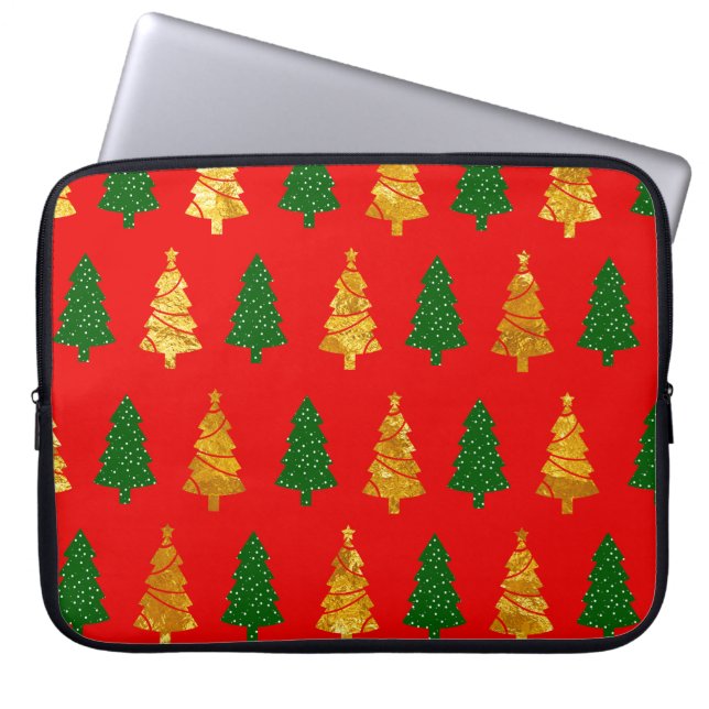 Funda Para Portátil Abstracto de pinos con textura de Relieve metaliza (Frente)