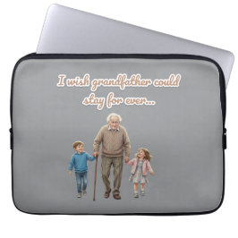 Funda Para Portátil Abuelo y nietos