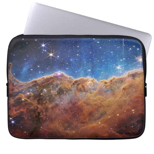 Funda Para Portátil Acantilados cósmicos Telescopio web Carina Nebula  (Frente)