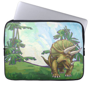 Funda Para Portátil Accesorios electrónicos de Cute Triceratops