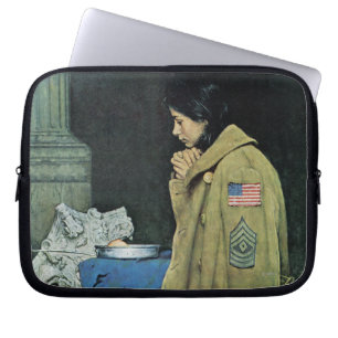 Funda Para Portátil Acción de gracias del refugiado