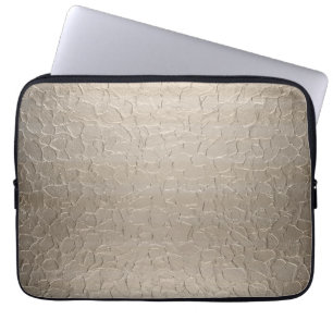 Funda Para Portátil Acero inoxidable platino Metalizado