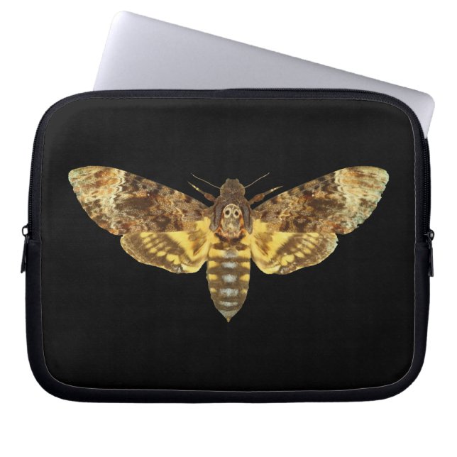 Funda Para Portátil Acherontia Lachesis - Hawkmoth de cabeza de muerte (Frente)