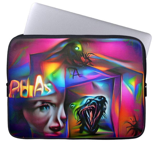 Funda Para Portátil Aclulofobia (Frente)