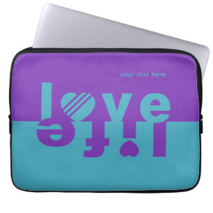 Funda Para Portátil ACOGER las mangas de la laptop LIFE