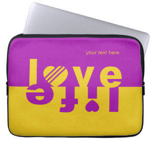 Funda Para Portátil ACOGER las mangas de la laptop LIFE