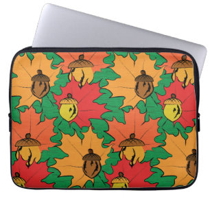 Funda Para Portátil Acordes y hojas VI