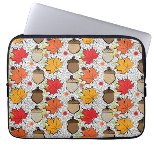 Funda Para Portátil Acordes y hojas VII