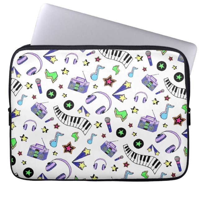 Funda Para Portátil Activar la música (Frente)