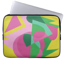 Funda para portátil acto de equilibrio abstracto –