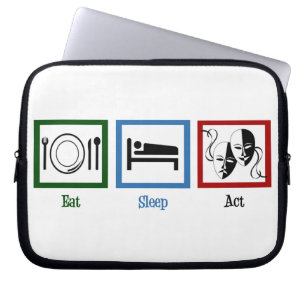 Funda Para Portátil Acto de sueño de comer