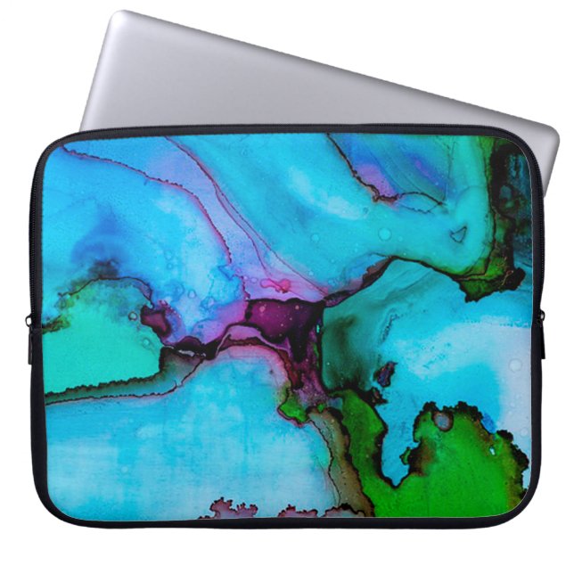 Funda Para Portátil Acuarela (Frente)