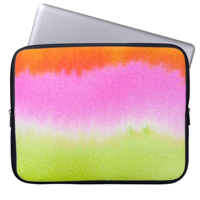 Funda Para Portátil Acuarela (Frente)